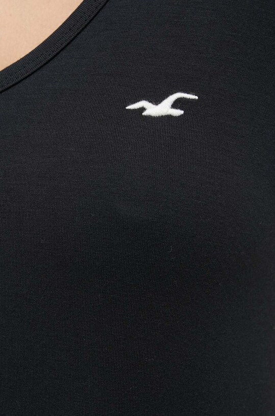 Тениска Hollister Co. KI339.3489.900 черен