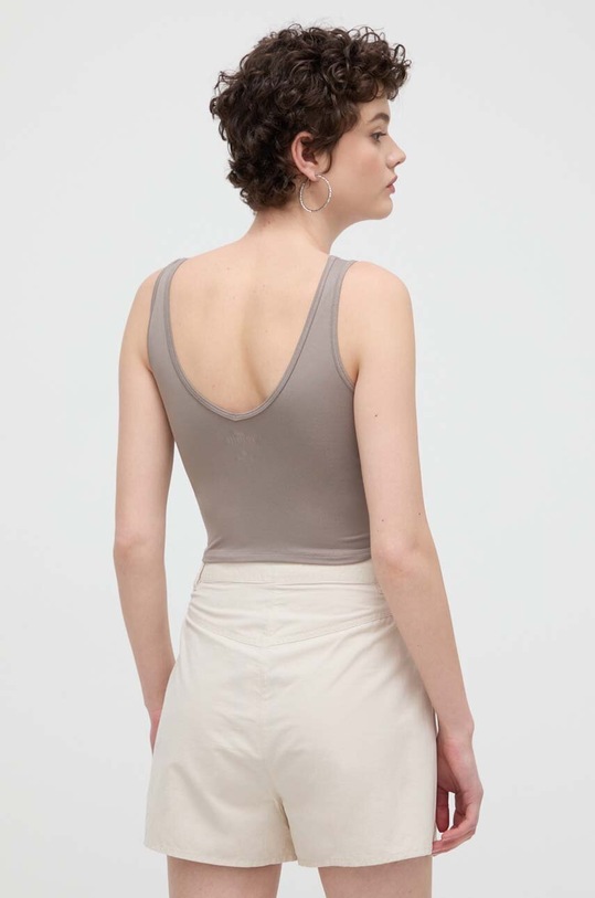 Oblečenie Top Hollister Co. KI339.3521.401 sivá