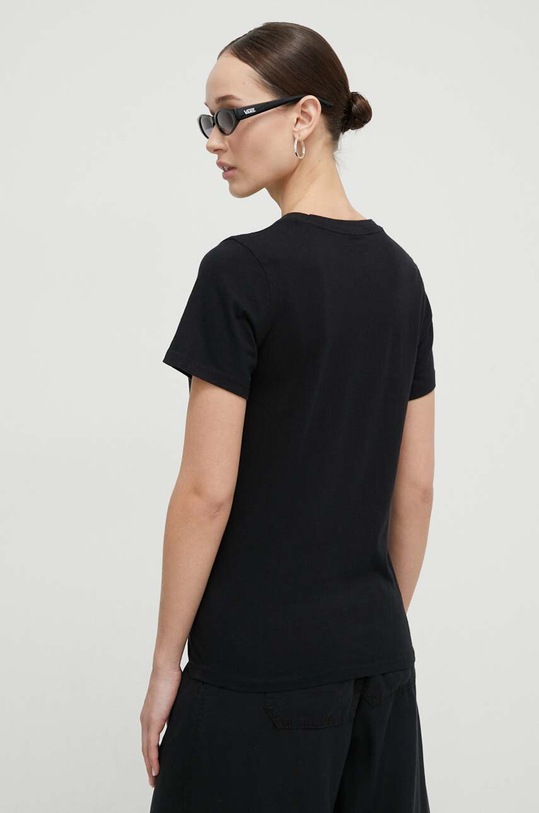 Ρούχα Βαμβακερό μπλουζάκι Hollister Co. KI357.3210.900 μαύρο