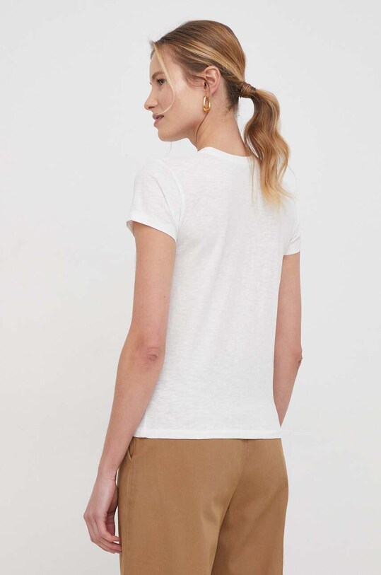 Одежда Хлопковая футболка Polo Ralph Lauren 211949879 бежевый