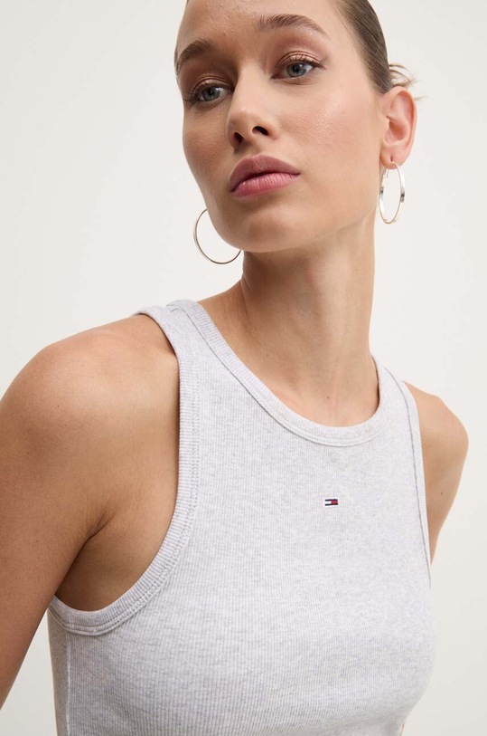 Tommy Jeans top DW0DW17382 szary