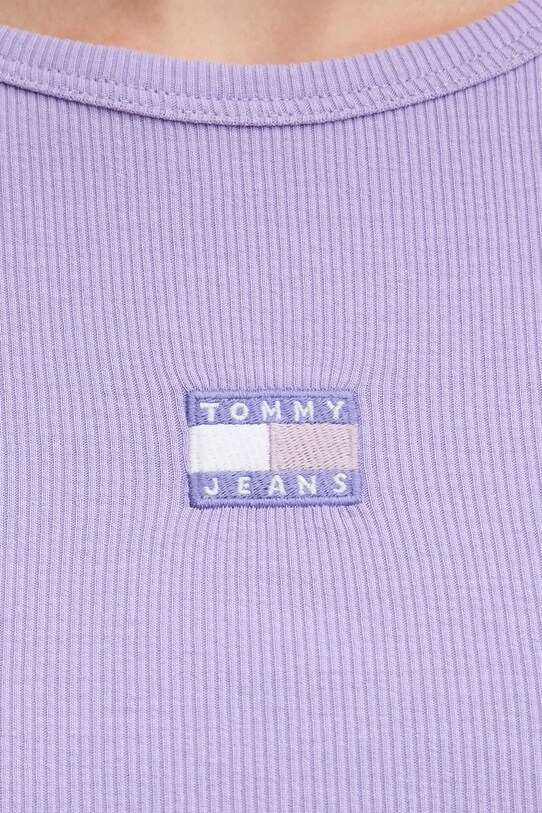 Tommy Jeans t-shirt lila DW0DW17881