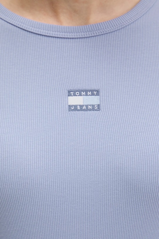 Tommy Jeans t-shirt DW0DW17881 niebieski