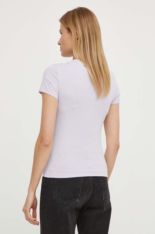 Odzież Tommy Jeans t-shirt DW0DW18140 fioletowy