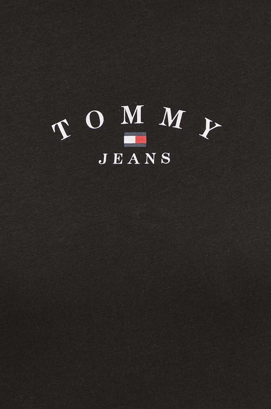 Tričko Tommy Jeans černá DW0DW18140