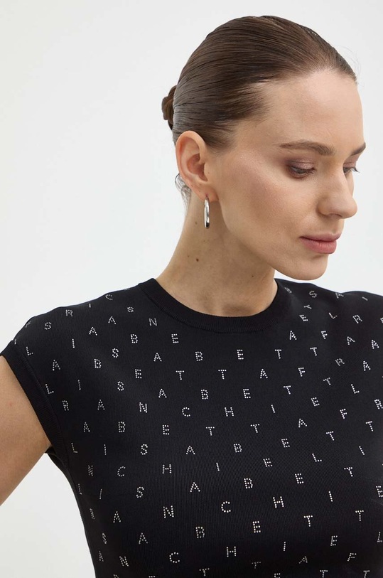 Elisabetta Franchi pulover negru MK05B42E2