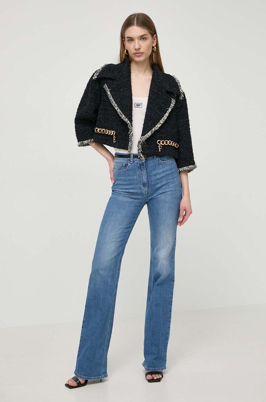 Elisabetta Franchi top TK20B42E2 bianco SS24