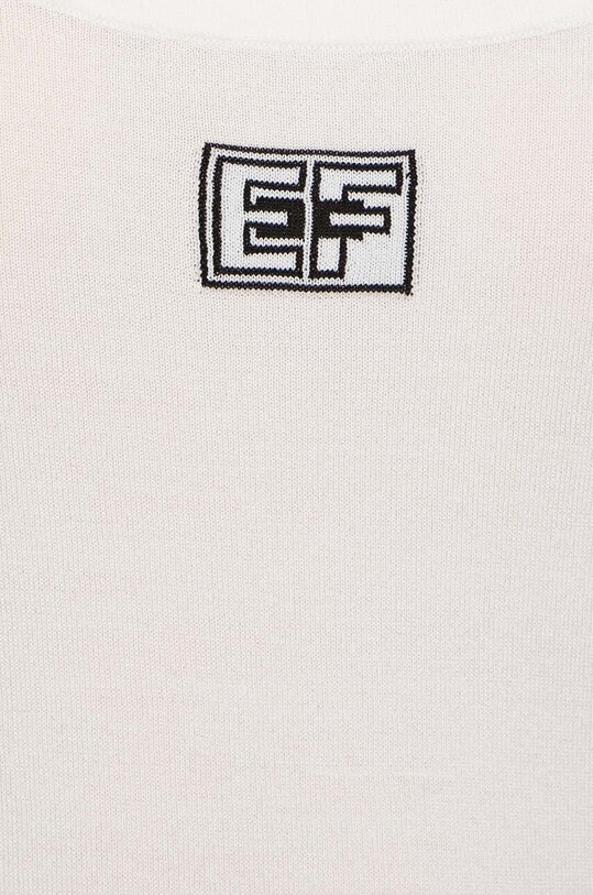 Elisabetta Franchi top TK20B42E2 bianco