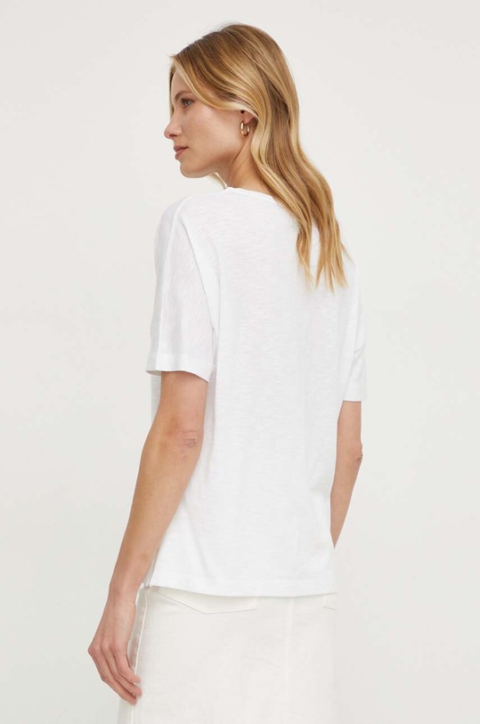 Îmbrăcăminte Geox tricou W4510C-T3093 W T-SHIRT W4510C.T3093.F2128 alb