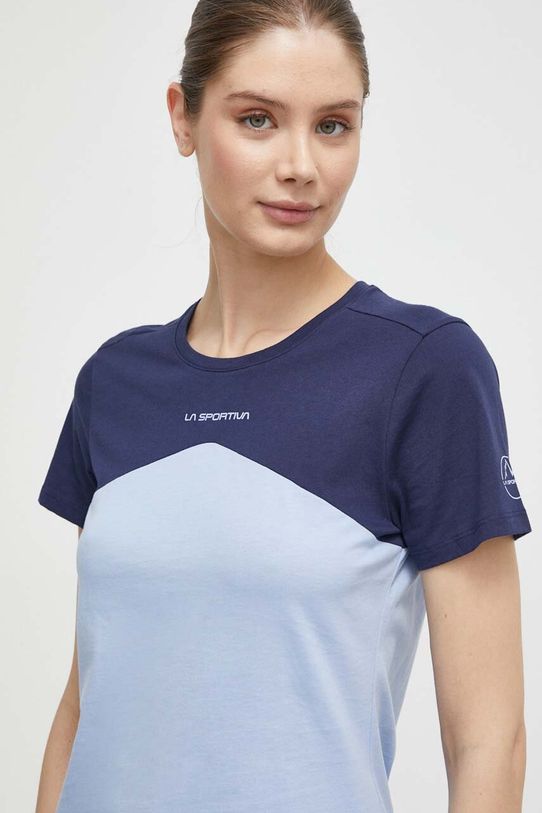 LA Sportiva t-shirt Roof wzorzyste granatowy G16645643