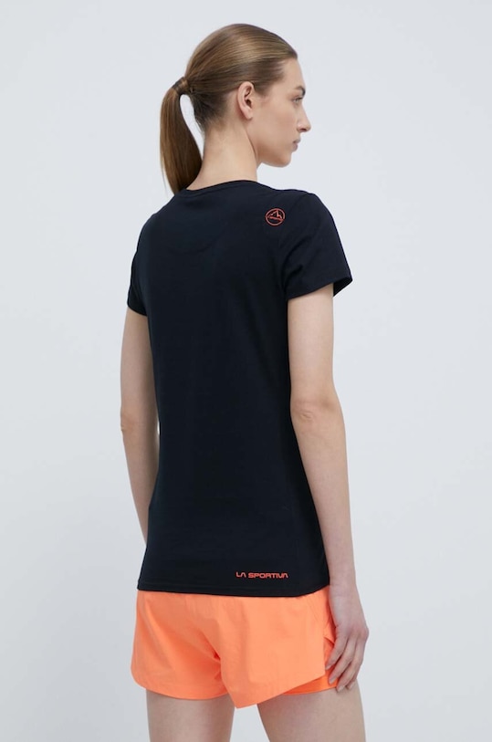 Ρούχα Μπλουζάκι LA Sportiva Peaks O18999322 μαύρο