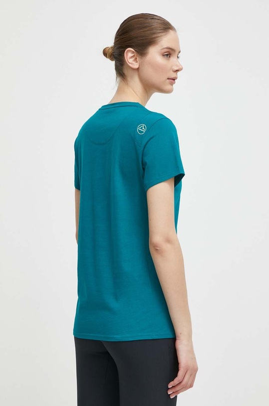 Îmbrăcăminte LA Sportiva tricou Stripe Cube O94733733 verde