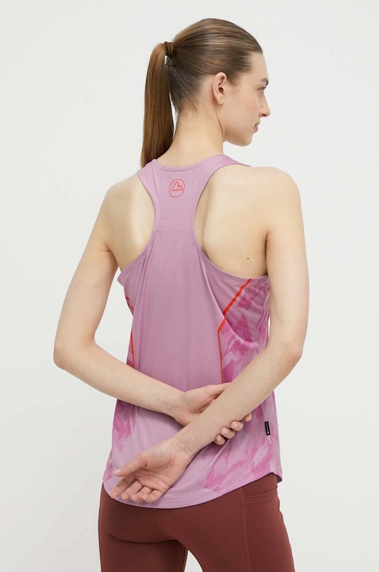 Одяг Спортивний топ LA Sportiva Pacer Q54412411 рожевий