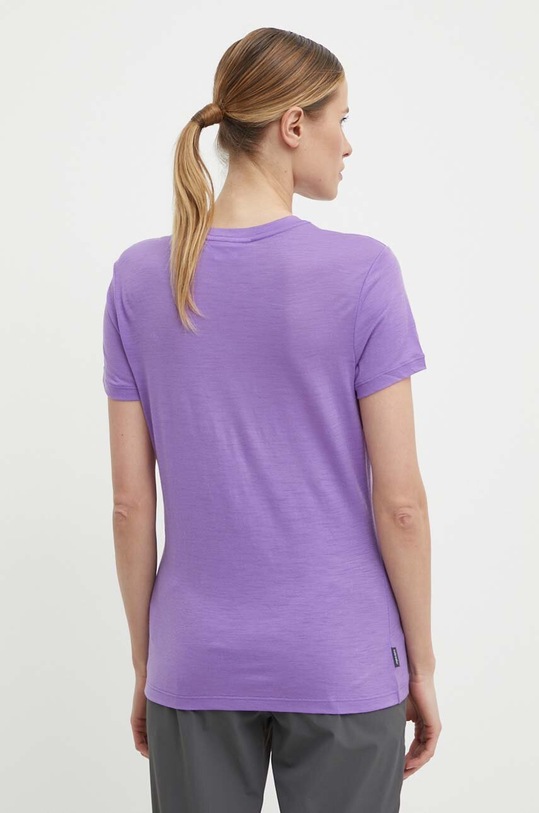 Odzież Icebreaker t-shirt sportowy Merino 150 Tech Lite III IB0A56Y8B731 fioletowy