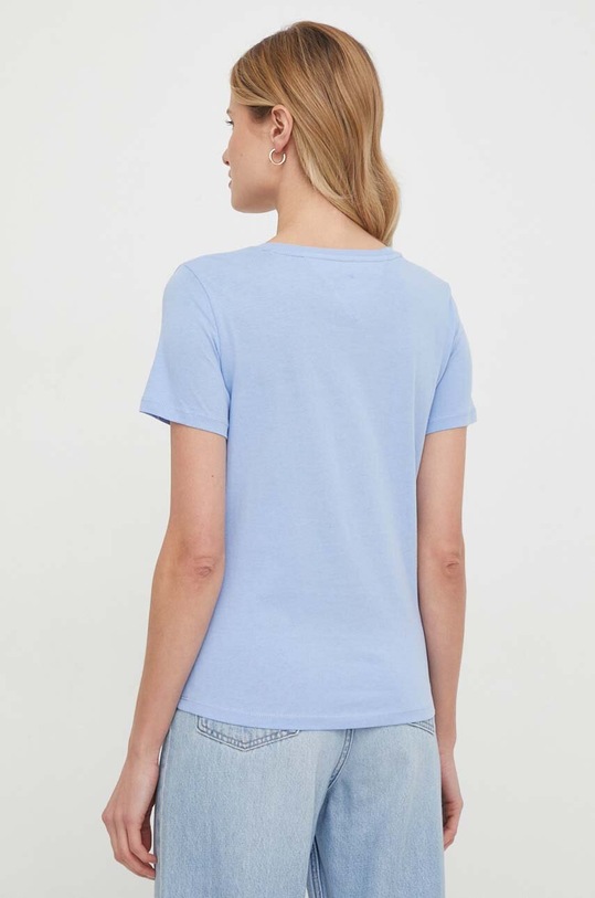 Βαμβακερό μπλουζάκι Tommy Jeans 2-pack πολύχρωμο DW0DW11458