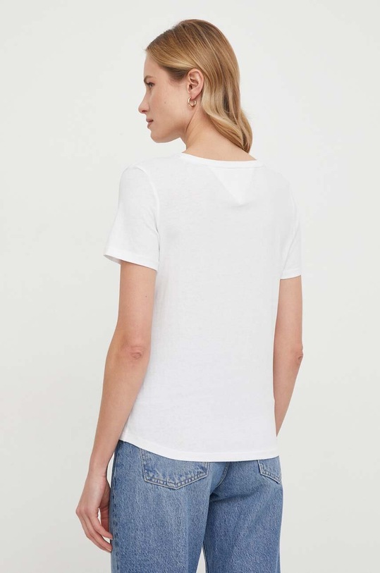 Βαμβακερό μπλουζάκι Tommy Jeans 2-pack πολύχρωμο DW0DW11458