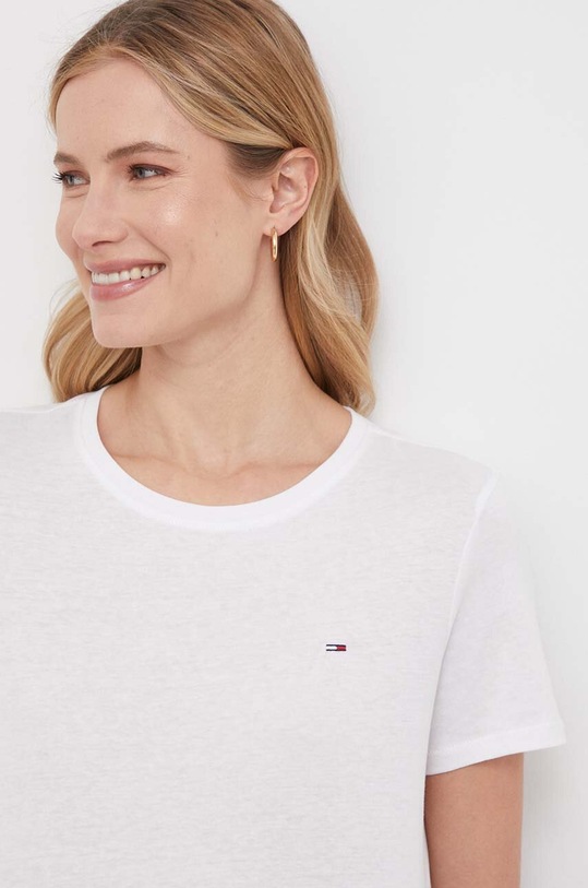 Βαμβακερό μπλουζάκι Tommy Jeans 2-pack DW0DW11459