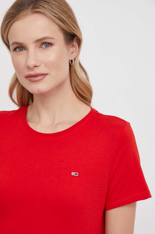 Βαμβακερό μπλουζάκι Tommy Jeans 2-pack DW0DW11459