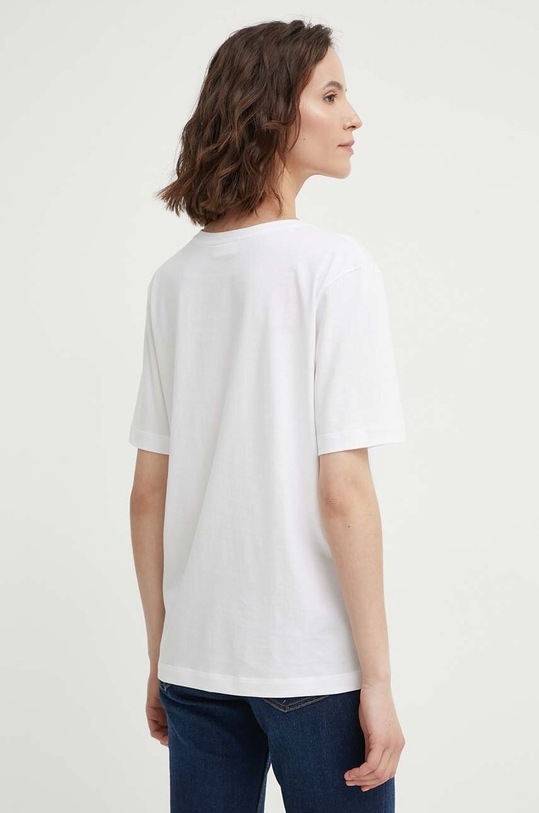Îmbrăcăminte Lacoste tricou din bumbac TF7300 alb