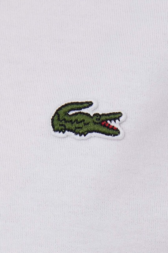 Хлопковая футболка Lacoste TF7300 белый
