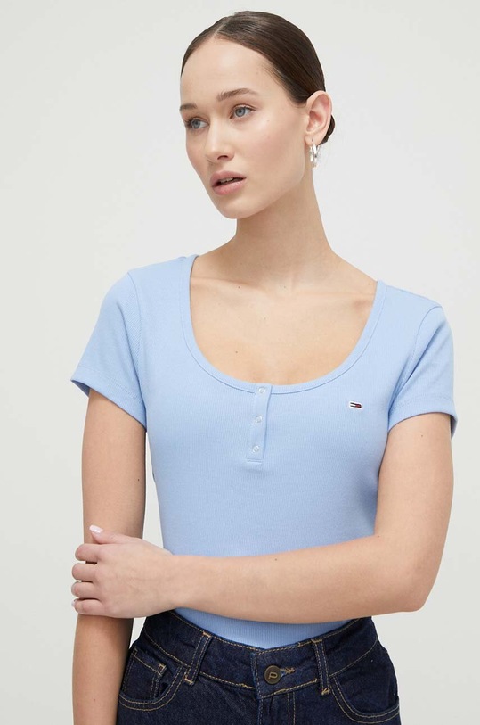 Μπλουζάκι Tommy Jeans 2-pack slim πολύχρωμο DW0DW17882