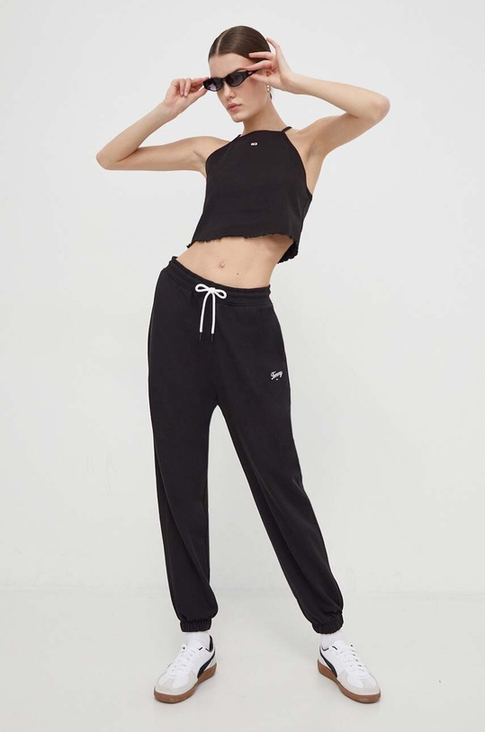 Tommy Jeans top DW0DW17885 negru SS24