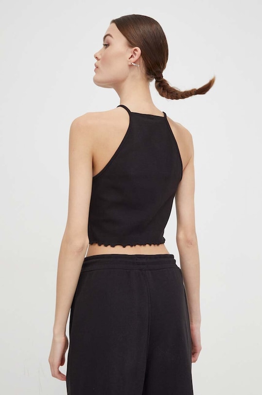 Îmbrăcăminte Tommy Jeans top DW0DW17885 negru