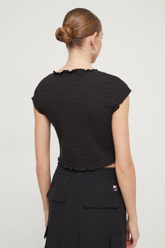 Oblečenie Tričko Tommy Jeans DW0DW17888 čierna