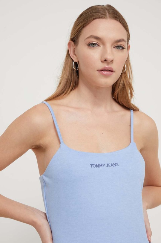 Tommy Jeans top niebieski DW0DW17364