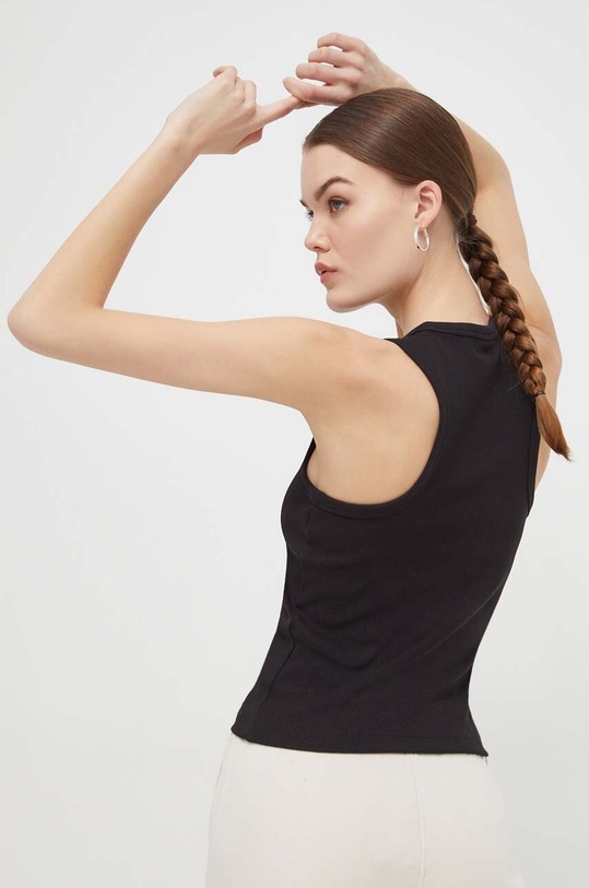 Îmbrăcăminte Tommy Jeans top DW0DW17838 negru