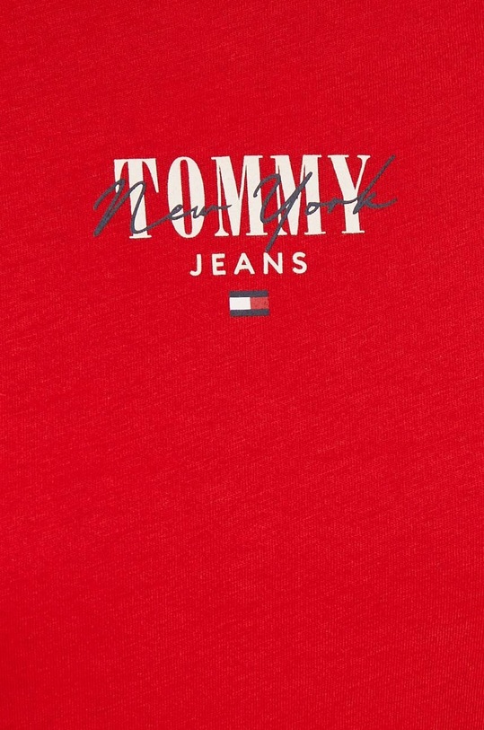 Tommy Jeans t-shirt czerwony DW0DW17839