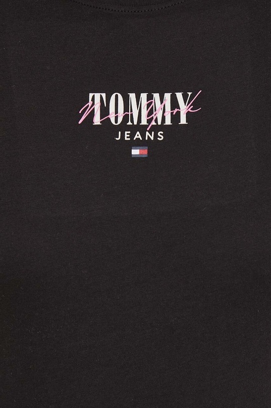 Tričko Tommy Jeans černá DW0DW17839