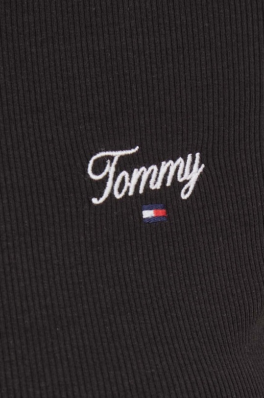 Μπλουζάκι Tommy Jeans μαύρο DW0DW17986