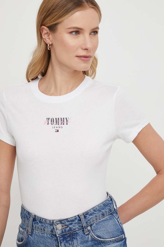 Μπλουζάκι Tommy Jeans 2-pack στάμπα πολύχρωμο DW0DW18142