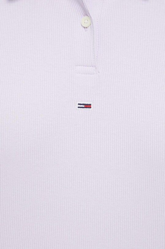 Поло Tommy Jeans DW0DW18315 фиолетовой