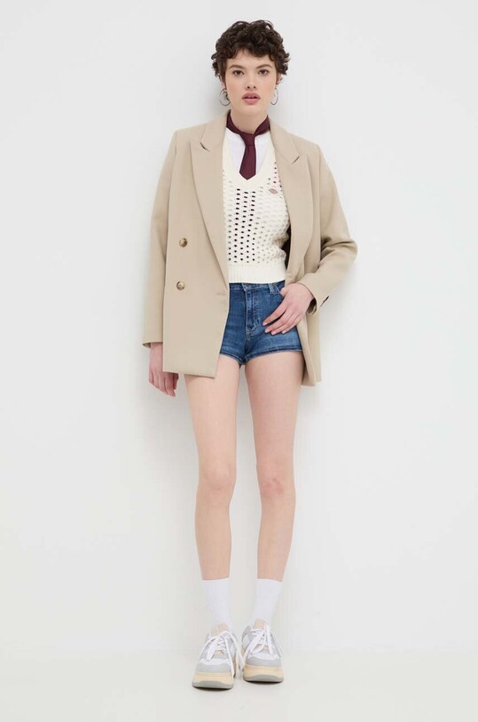 Одяг Бавовняна футболка Tommy Jeans DW0DW17820 білий