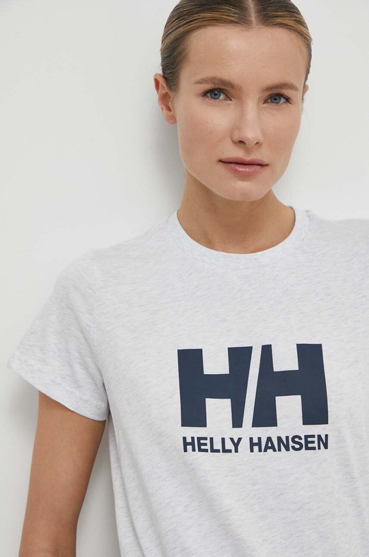 Helly Hansen t-shirt bawełniany 34465 szary