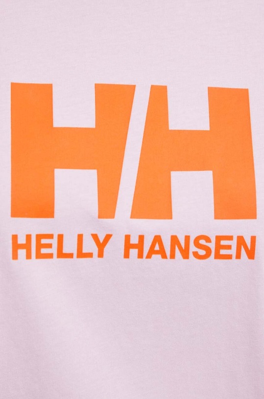 Helly Hansen t-shirt bawełniany 34465 różowy