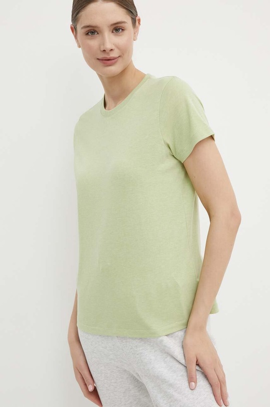 Helly Hansen tricou uni verde 63192