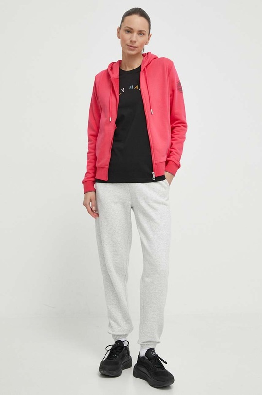 Bavlněné tričko Helly Hansen 63341 černá SS24