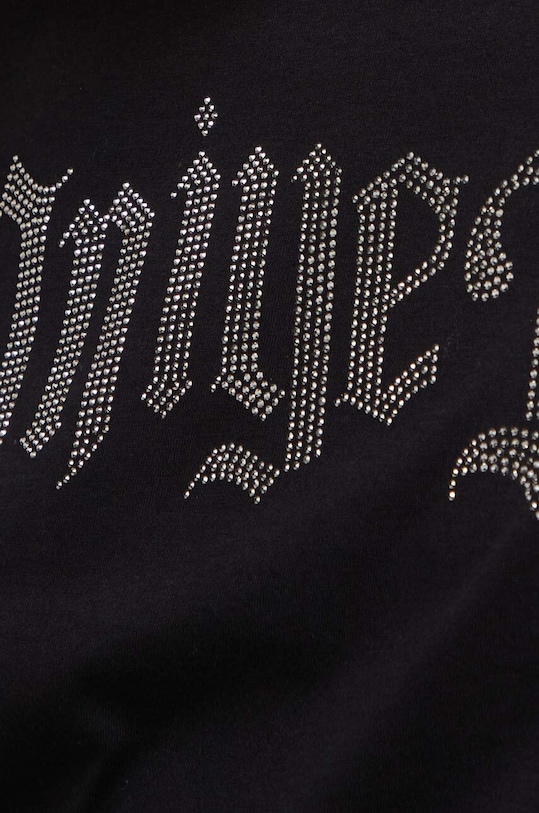 Бавовняна футболка Aniye By 185169 чорний