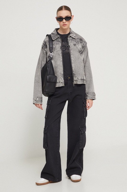 Tričko Desigual DARWIN 24SWTK83 černá SS24