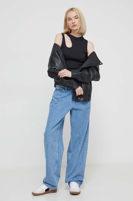 Desigual top ABNER 24SWTK94 czarny SS24