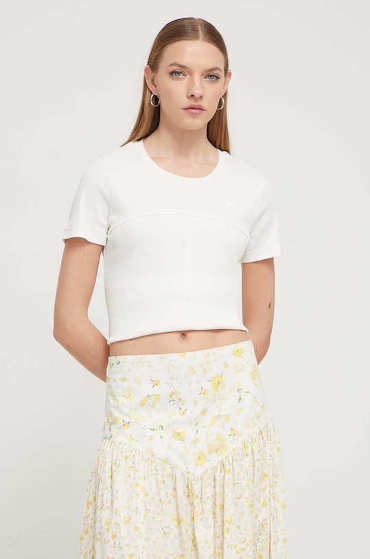 Футболка Desigual regular бежевый 24SWTK67