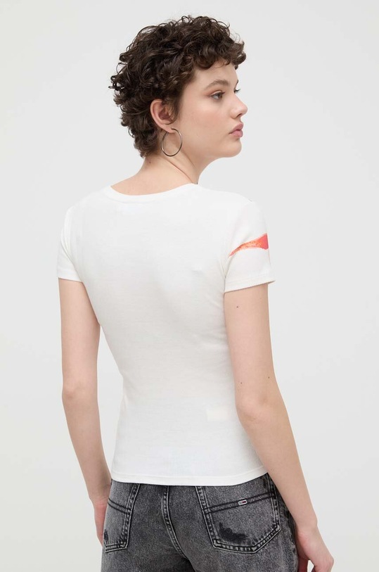 Îmbrăcăminte Desigual tricou ORAN 24SWTK96 bej