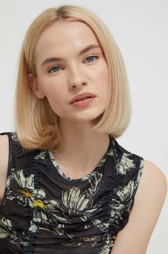 Топ Desigual чёрный 24SWTK24