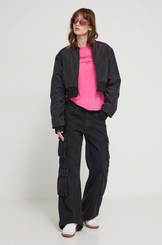 Tričko Desigual LINDON 24SWTKB2 růžová SS24