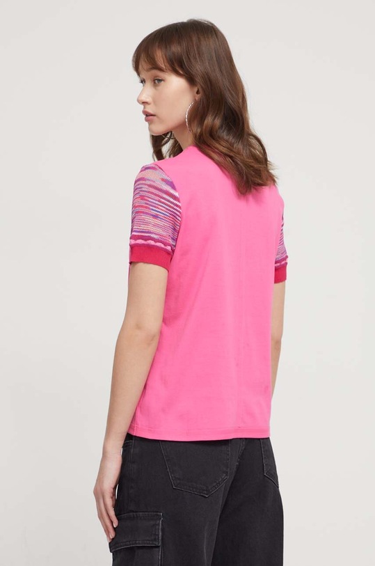 Oblečení Tričko Desigual LINDON 24SWTKB2 růžová