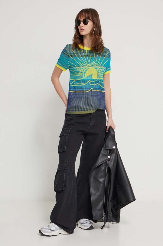 Desigual tricou 24SWTKA7 multicolor SS24