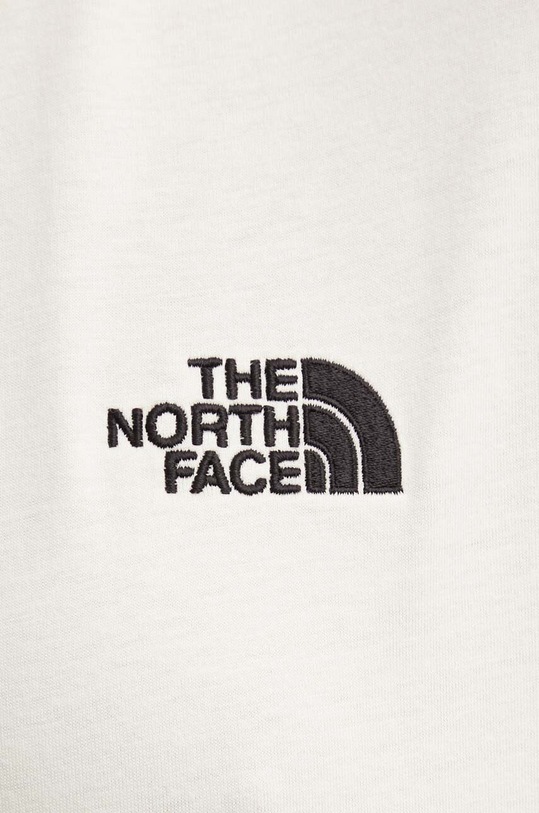 The North Face t-shirt bawełniany W S/S Essential Oversize Tee NF0A87NQQLI1 beżowy